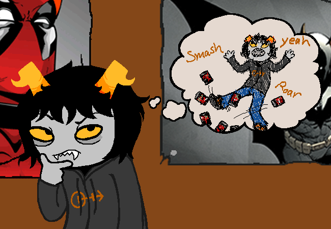 Arcjec Voorat from vast error thinks about stacking soda cans then knocking them all down violently.